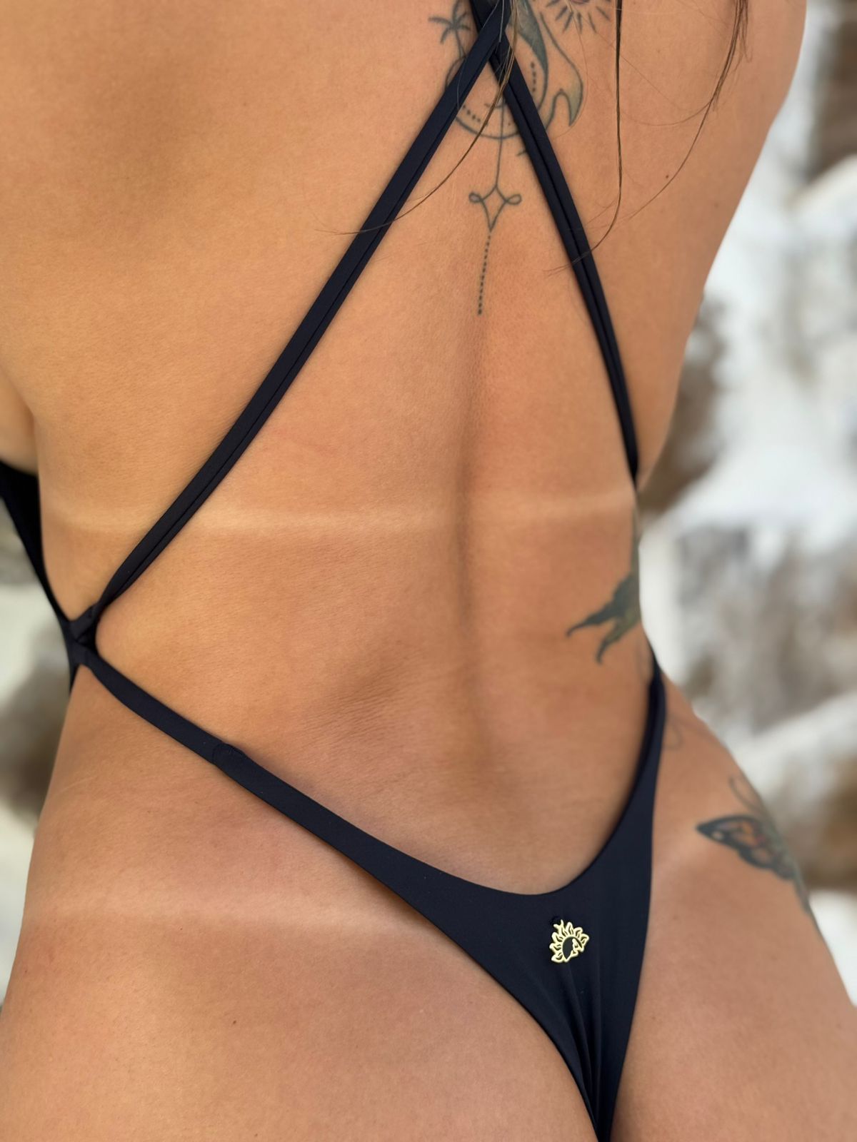 1970 Swimsuit - Onyx