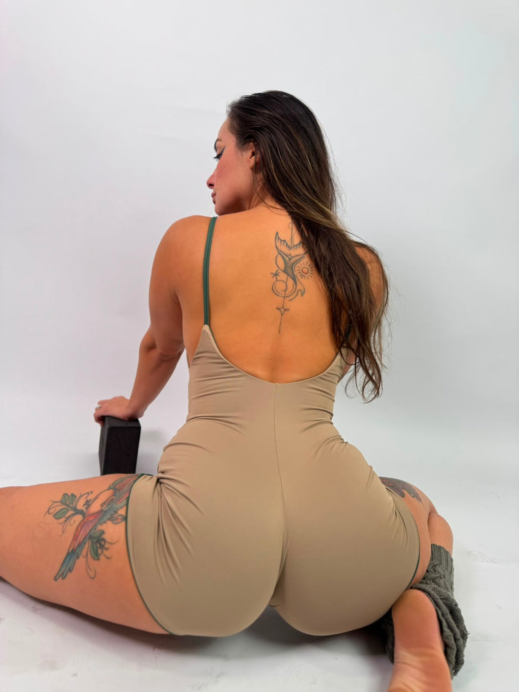 Gringa Jumpsuit - Merlot + Shell Reversible