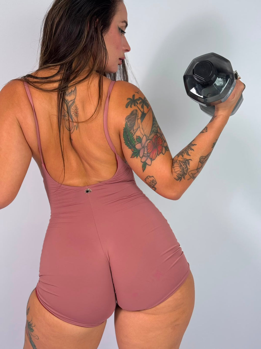 Gringa Jumpsuit - Hot Summer + Sunset Blush Reversible