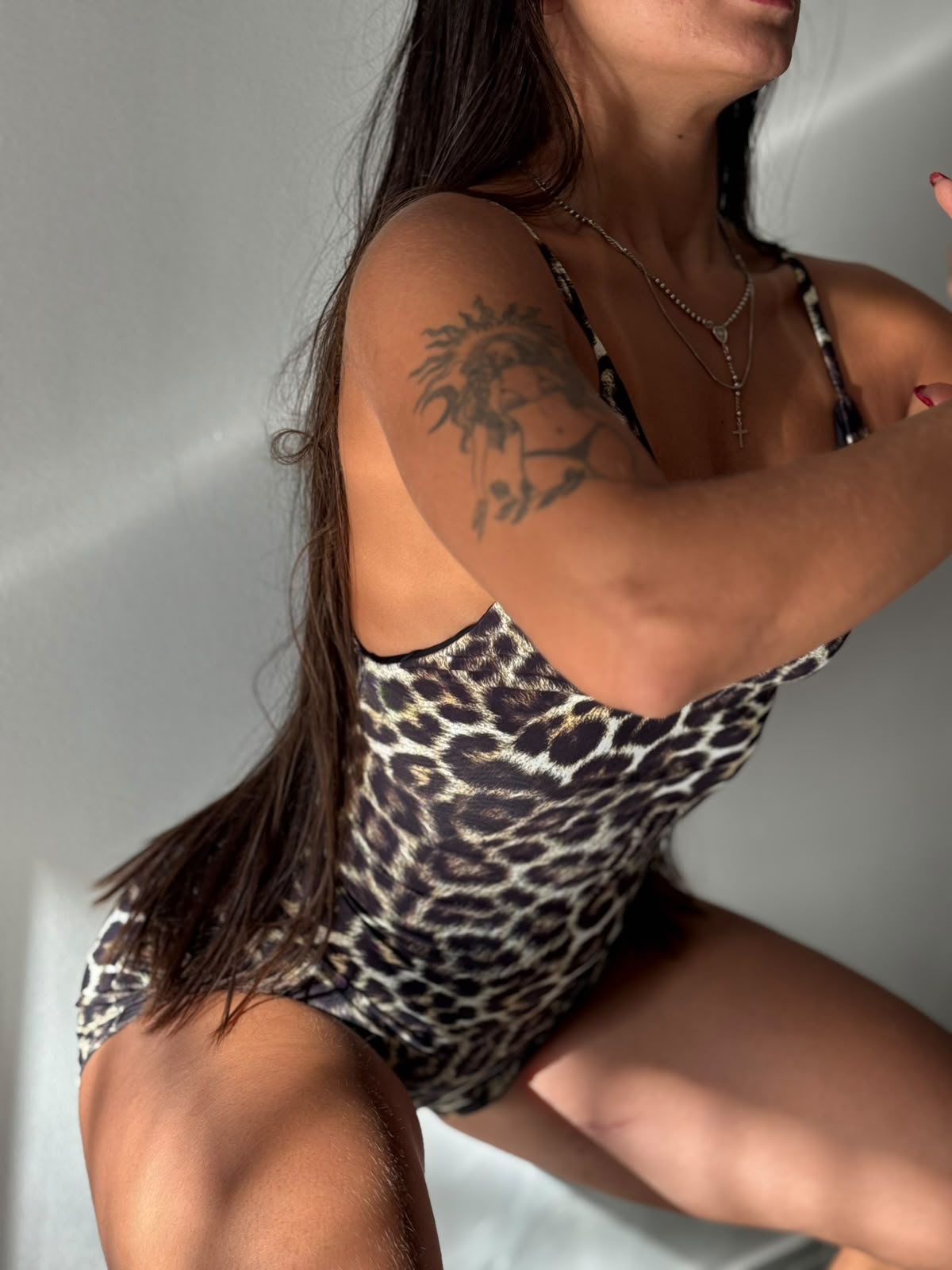 Gringa Jumpsuit - Gold Panther + Onyx Reversible