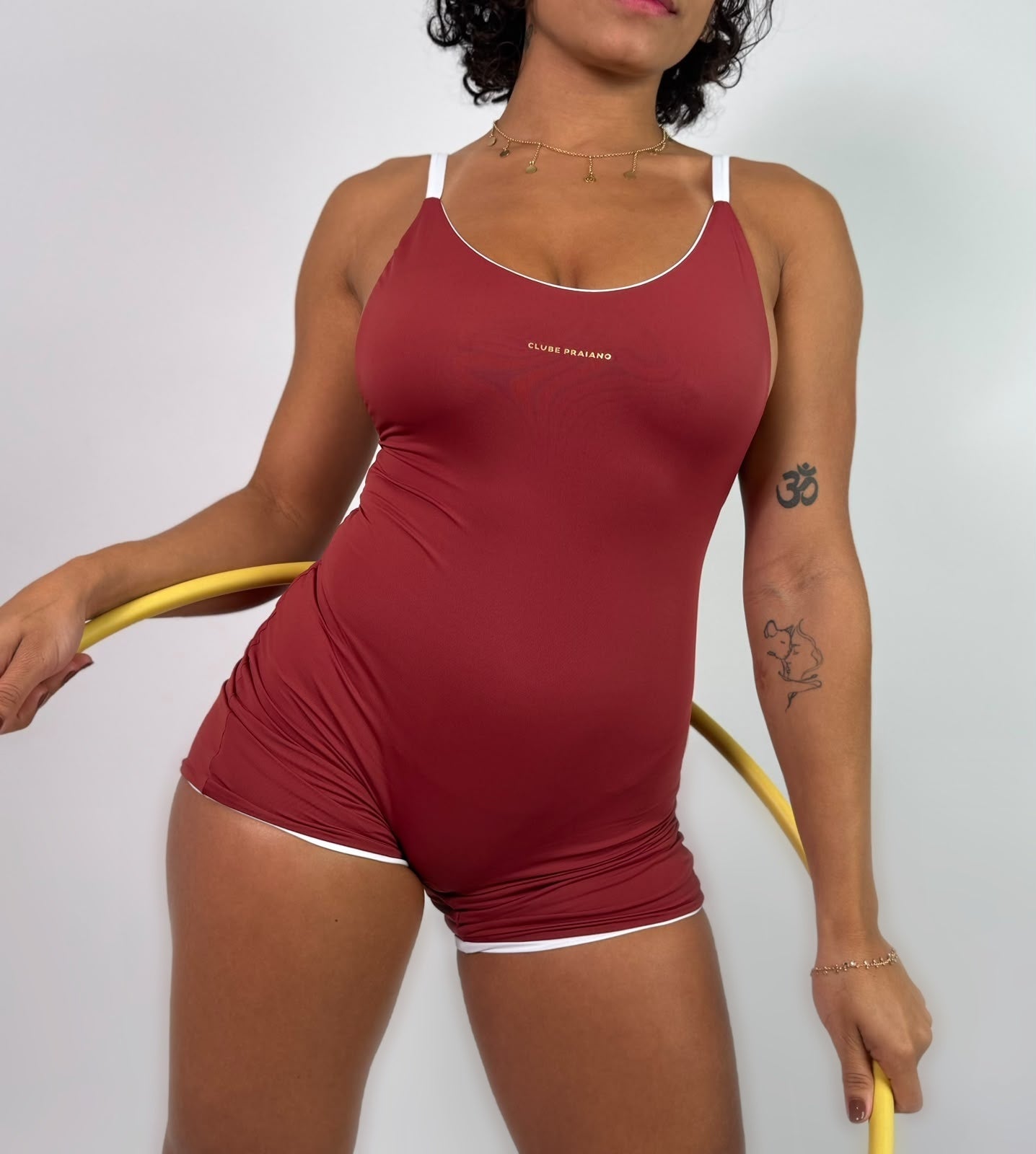 Gringa Jumpsuit - Vanilla Sky + Merlot Reversible