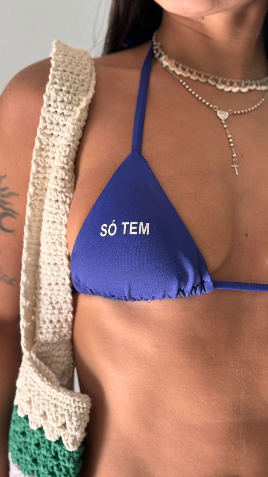 Soft Tan Top - Summer Sky