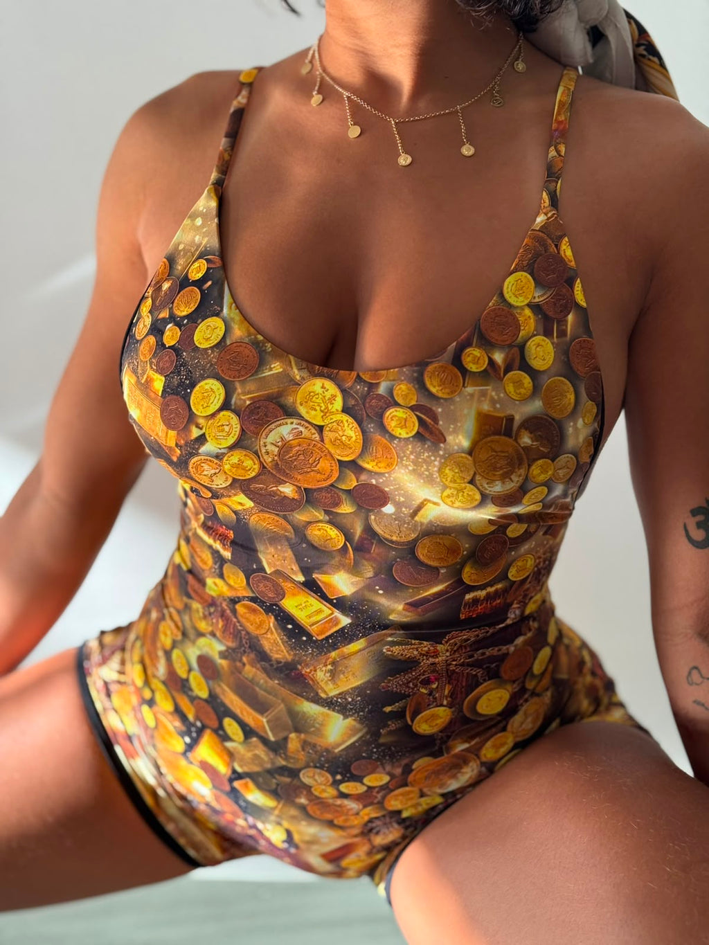 Gringa Jumpsuit - Casino Royale + Onyx Reversible