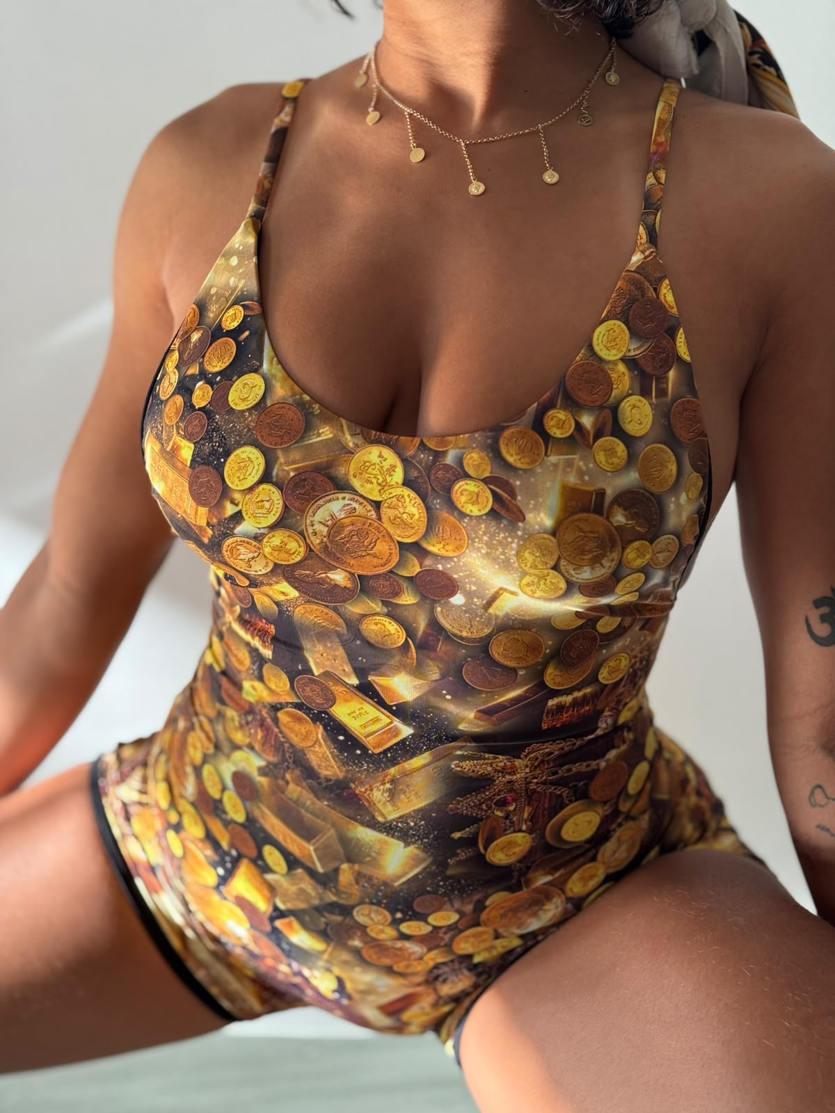 Gringa Jumpsuit - Casino Royale + Onyx Reversible