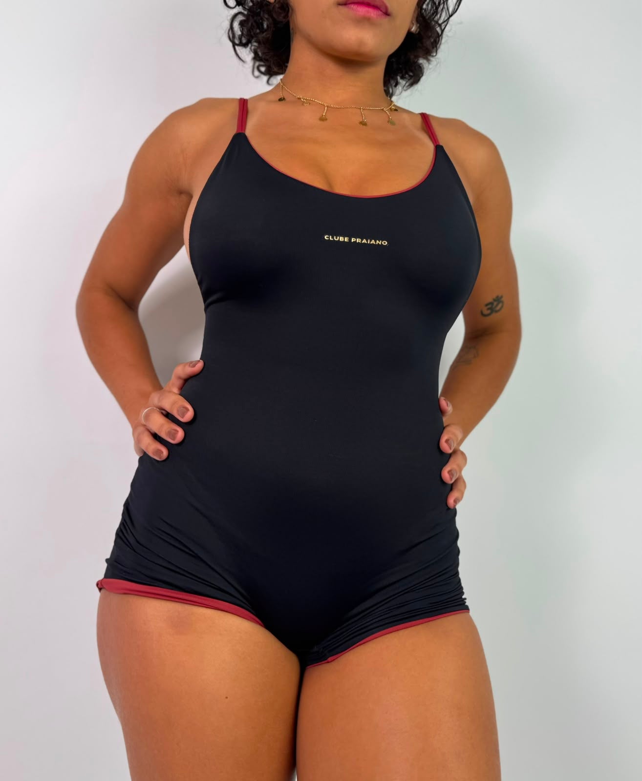 Gringa Jumpsuit - Merlot + Onyx Reversible