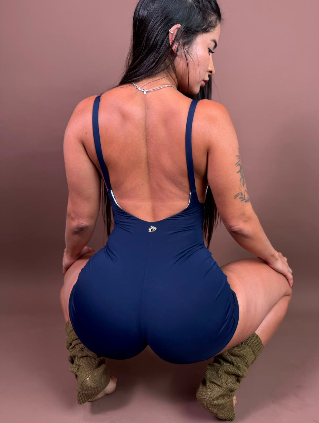 Gringa Jumpsuit - Marina Club + Vanilla Sky Reversible