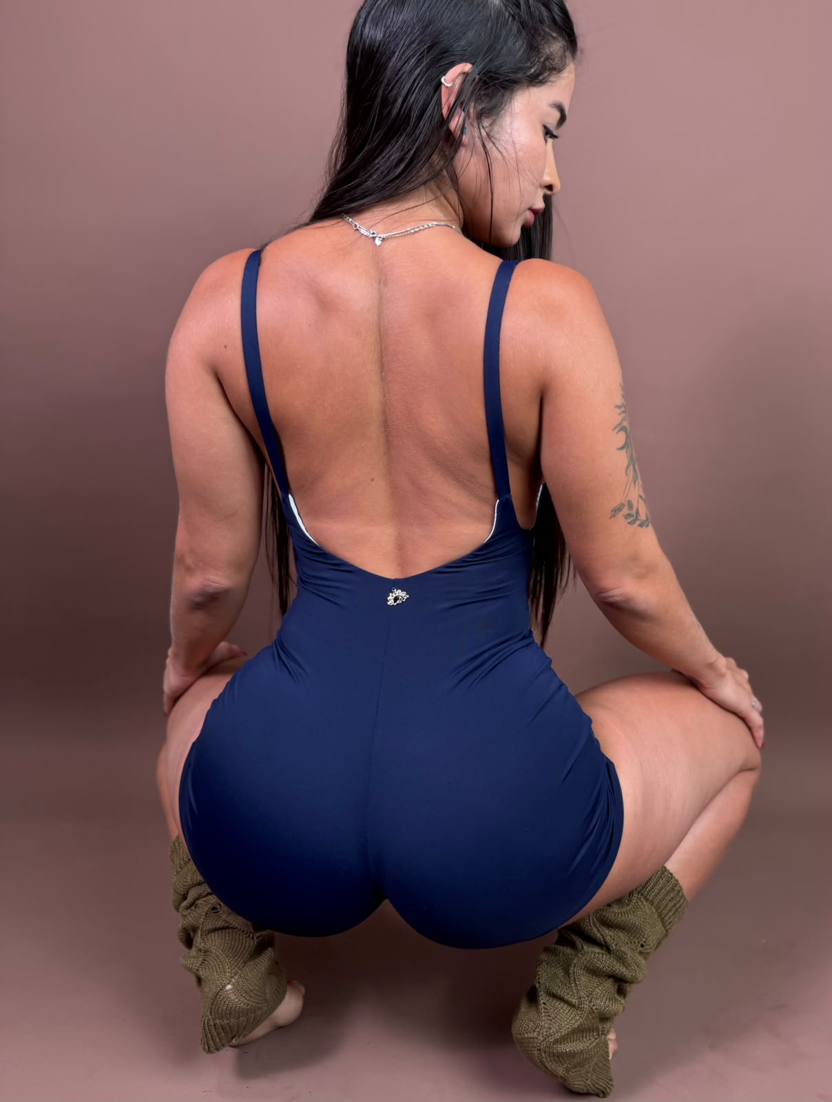 Gringa Jumpsuit - Marina Club + Vanilla Sky Reversible